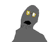 bald glasses grey_skin meta:tagme soot soot_colors soyjak_party stubble variant:feralpoop variant:poopson // 316x243 // 7.3KB