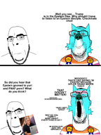 angry award comic crying dyke epstein furfag furry glasses laptop lesbian mouth_closed mouth_open picture smile stubble toss variant:cobson variant:reaction_soyjak yuri yuritard // 1536x2048 // 856.0KB