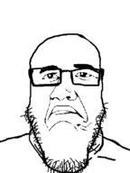 barack_obama closed_mouth glasses rage_comic rage_comics stubble variant:markiplier_soyjak // 600x800 // 105.0KB
