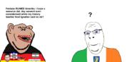 1848er amerimutt blue_eyes brown_skin ear flag flag:germany flag:ireland flag:united_states george_zimmerman german_american germany glasses harp ireland irish_american judaism lips menorah smile stubble subvariant:impish_amerimutt subvariant:nucob texas text united_states variant:cobson variant:impish_soyak_ears // 2688x1232 // 192.5KB