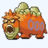 camel camerupt glasses hoenn monster nintendo open_mouth orange_hair pixel_art pokemon pokemon_emerald soyjak sprite sprite_edit subvariant:wholesome_soyjak transparent variant:gapejak video_game volcano yellow_skin // 64x64 // 894