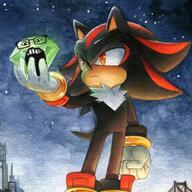 chaos_emerald glasses open_mouth shadow_the_hedgehog sonic_(series) sonic_adventure_2 variant:markiplier_soyjak // 640x640 // 70.0KB