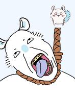 ack chiikawa flying_squirrel hanging momonga rope suicide variant:bernd // 768x1000 // 74.2KB