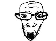 animated beard drawfag drawing meta:not_oc open_mouth soyjak variant:dylanjak wigglypaint // 355x261 // 7.2KB