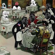 4soyjaks angry balding beard bloodshot_eyes closed_eyes clothes crying gigachad glasses hair hand head_mirror heart i_love open_mouth red_face science soyjak stubble subvariant:science_lover sword text ukraine united_states variant:markiplier_soyjak variant:soyak war // 617x617 // 88.2KB