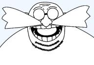 bald beard dr._eggman ear glasses laughing mustache open_mouth robotnik stubble variant:soybotnik // 1216x851 // 21.9KB