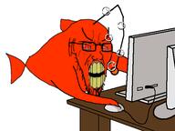 angry bubble computer desk fish variant:soyak // 555x417 // 59.4KB