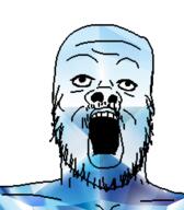 gem mustache open_mouth soyjak stubble variant:a24_slowburn_soyjak // 454x520 // 119.6KB