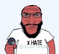 ack angry electron_(programming) i_hate im_not_tagging_all_this_shit_fuck_you programming punisher_face soyjak subvariant:science_lover variant:bernd variant:markiplier_soyjak // 1017x935 // 410.8KB