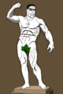 body buff glasses leaf meta:op_is_too_sleepy_to_tag muscles pose subvariant:perceptive_chud variant:chudjak white_skin // 1024x1536 // 91.2KB