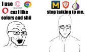 aryan brave_browser browser chad chrome google_chrome impact_font jawline megamind opera opera_gx soyjak subvariant:soyak_(aryan) tor tor_browser variant:soyak variant:unknown // 2600x1400 // 478.1KB