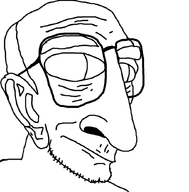 big_ears big_nose ear eyes funny glasses grandpa old stubble template transparent_background variant:Uncle_jun white_skin // 833x845 // 70.7KB