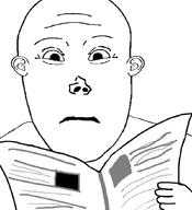 bald ear holding_object mouth_closed neutral neutral_expression newspaper subvariant:neutralvlod transparent_background variant:vlodson // 775x849 // 199.7KB