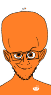 dreamworks facial_hair glasses megamind movie nuvariant orange_skin reddit reddit_wholesome soyjak stubble variant:megajak // 817x1523 // 36.6KB