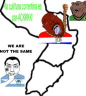 ack argentina brazil corrientes greentext hand map moustache paraguay shitskin sonnenrad subvariant:chudjak_front variant:bernd variant:chudjak variant:impish_soyak_ears we_are_not_the_same // 720x804 // 228.6KB