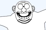 bald beard ear glasses laughing open_mouth stubble variant:soybotnik // 1280x851 // 22.0KB