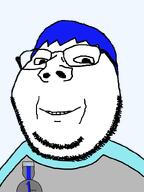 soy2 blue_hair grey_shirt hair happy natejak nick_kiggers smile soy2 subvariant:wholesome_soyjak subvariant:wholyjak variant:gapejak white_skin // 600x800 // 15.8KB soy2 blue_hair grey_shirt hair happy natejak nick_kiggers smile soy2 subvariant:wholesome_soyjak subvariant:wholyjak variant:gapejak white_skin // 600x800 // 15.8KB