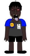 ahegao anhero arm black_shirt black_skin bloodshot_eyes blue_shirt fleece_(namefag) gooned_to_soytan_again_award hanging jake jartycuck leg meta:tagme paper rope shieet slopjak subvariant:soyak_front variant:soyak // 1104x2035 // 153.0KB