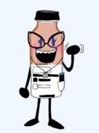 accurate blush clothes female glasses hair objectsoy poop soyjak soylent_bottle variant:soytan wave // 768x1024 // 172.3KB