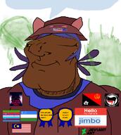 anarchism anarcho-communism antifa award communism distorted flag:anarcho-communism flag:funkingender flag:malaysia flag:transgender_pride_flag flag:uzbekistan fnf fnf_pedo georgia hammer_and_sickle hello_my_name_is_(sticker) jimbo_(namefag) malaysia meta:namefags meta:revjak nigger niko_(oneshot) oneshot shitskin speech_bubble stink_lines subvariant:mexiaryan text tranny trend:slopjak troon uzbekistan variant:meximutt yellow_sclera // 886x987 // 323.4KB