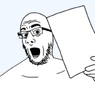 comic eyebrows glasses hand looking_at_you open_mouth soyjak stubble template transparent_background variant:comicjak // 800x800 // 14.7KB