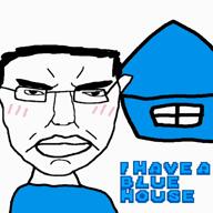 animated background blue blue_gem blue_shirt car clothes full_body house many_soyjaks short smv song soy_music_video soyjak subvariant:wholesome_soyjak sun tree twp variant:chudjak variant:gapejak variant:soyak variant:soytan variant:weirdpenis // 1080x1080, 29.2s // 26.1MB