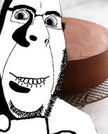 cake chocolate clenched_teeth subvariant:hornyson variant:cobson // 900x1125 // 169.2KB