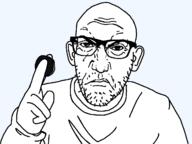 arm closed_mouth cookie glasses hand holding_object judaism oreo punisher_face soyjak stubble subvariant:nojak2 variant:nojak // 1249x935 // 37.4KB