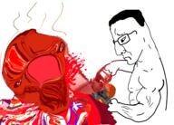 2soyjaks chainsaw chud chudjak_brothers holding_chainsaw holding_object multiple_soyjaks nigger random sad shitnobodycaresabout slop subvariant:chainsaw_bernd terrifying trend:slopjak uncanny variant:chudjak weird // 2502x1799 // 2.2MB