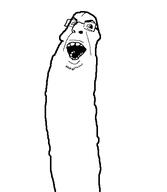 bwc glasses open_mouth penis series:bodybuddy soyjak stubble variant:cobson // 438x505 // 8.2KB