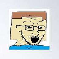 block_head minecraft open_mouth poster redbubble steve_(minecraft) variant:soyak // 225x225 // 7.1KB