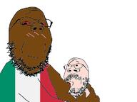 baby black_skin breast_milk breastfeeding breasts flag:italy italy op_is_a_mindbroken_pajeet_retard_who_is_obsessed_with_itaryans pedophilia sucking tranny variant:gapejak // 1200x900 // 199.1KB