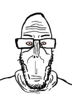beard glasses subvariant:euromutt surprised template variant:markiplier_soyjak // 590x796 // 17.3KB