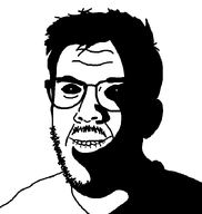 biting_lip evil glasses hair moustache ominous rape redraw shadow stubble template variant:scientolojak white_skin // 681x720 // 13.2KB