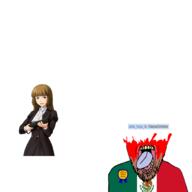 anime anime_female award blood brown_skin countrywar destroyed_head gun lever_action_rifle mare's_leg mexican_flag mexico obsessed obsessed_faggot rifle satoko_houjou(namefag) stubble tongue ushiromiya_rosa variant:bernd // 2000x2000 // 568.6KB