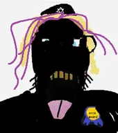 a10_eyes award hair kike open_mouth text tongue trend:aryan vantablack vantablack_skin variant:poopson variant:unknown white_background yellow_teeth // 678x765 // 64.8KB