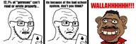 apple_(company) bad_teeth beard big_lips comic english_text germany glasses immigrant islam mehmet mustache phone racism redtext scared smile subvariant:soyak_(concerned) teeth turk turkiye tyrone unibrow variant:soyak // 2400x786 // 462.5KB