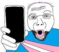 hand phone tranny transgender_flag variant:futurejak variant:unknown // 884x789 // 29.5KB