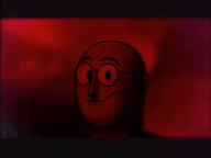 absolutely_fucking_terrifying closed_mouth ear glasses hotdiggedydemon jumpscare_free mereana_mordegard_glesgorv red_skin slowburn smile spine_tingling stubble variant:weirdpenis // 498x374 // 261.3KB