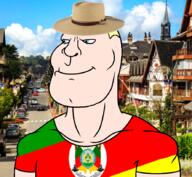 blond blue_eyes brazil clothes flag:rio_grande_do_sul gaucho grin hat rio_grande_do_sul subvariant:brazilaryan subvariant:brazilmutt variant:meximutt // 888x818 // 983.9KB