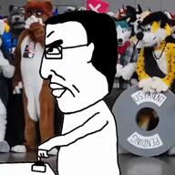 black_lives_matter button donald_trump furry glasses lgbt_flag rome spinning variant:chudjak video // 480x480, 19.7s // 1.5MB