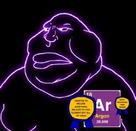 18 angry argon award bald black_background element fat glowing outline pun series:elemental_mutts variant:meximutt // 800x765 // 234.0KB