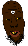 black_skin bwc negroid nigger olgol_(user) shitskin spade variant:unknown white_background // 297x490 // 32.9KB