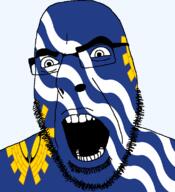 angry british england flag flag:merseyside glasses hair looking_to_the_left merseyside open_mouth soyjak stubble teeth thick_eyebrows united_kingdom variant:cobson // 721x789 // 119.7KB