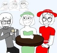 conversation female meal red_dress subvariant:female_cobson subvariant:female_feraljak subvariant:gapejak_female tea variant:cobson variant:feraljak variant:gapejak // 1463x1353 // 491.6KB