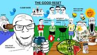 arm bbq bee blood bratwurst bug can chudjak_brothers closed_mouth clothes drawn_background flag:nazi_germany flower food fruit full_body glasses great_reset grill hamburger happy heart holding_object holding_sproke leaf leg merge multiple_soyjaks pineapple plant salt smile smug soyjak soyjak_party soyjak_trio sproke stretched_mouth stubble subvariant:impish_bee subvariant:wholesome_soyjak summer sun swastika text tshirt twitter variant:chudjak variant:cobson variant:feraljak variant:gapejak variant:markiplier_soyjak variant:markiplier_soyjak2 variant:soyak variant:tony_soprano_soyjak watermelon wing // 1687x954 // 324.1KB