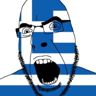 angry country cross flag flag:greece glasses greece open_mouth soyjak stubble variant:cobson // 721x720 // 12.9KB