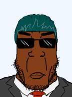 blue_hair clothes glasses meta:I_Will_Tag_This_Later meta:tag_this_i_beg_you meta:tagme subvariant:chudplier suit sunglasses // 600x800 // 43.8KB