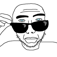 blind blue_eyes ear glasses hand holding_object lips meta:tagme nose op_is_a_retarded_lazy_faggot_for_not_tagging_his_own_shit op_is_an_aryan_beast_for_not_taging_his_own_posts stubble sunglasses variant:sobot // 548x548 // 10.0KB