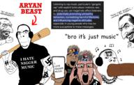 aryan bbc bbc_slut hip_hop muscular_male nazism rap subvariant:ppplier tiktok truth_nuke variant:cobson variant:gapejak variant:phoneboy zoomer zoomer_hair // 2081x1320 // 1.1MB